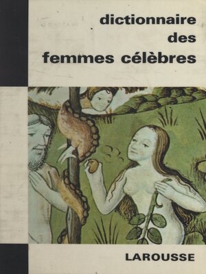 cover image of Dictionnaire des femmes célèbres